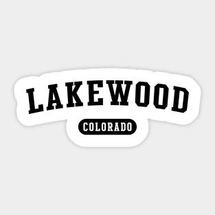 Lakewood, CO Sticker